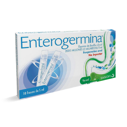 ENTEROGERMINA BACILLUS CLAUSII PROBIOTICO VIAL 5ML X 10